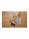 Viopros Kitchen Towel from 100% Cotton in Yellow Color 40x60cm 3 Pieces