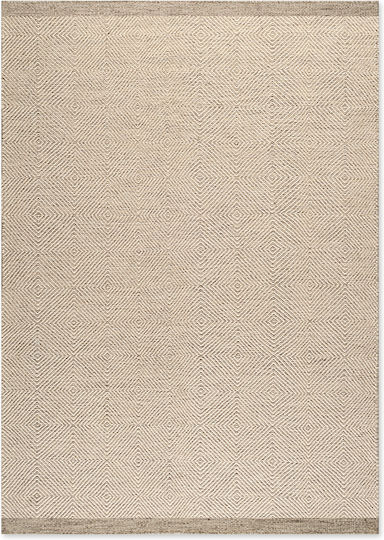 Tapicap Herringbone Χαλί Ορθογώνιο Μάλλινο Natural 200x300cm