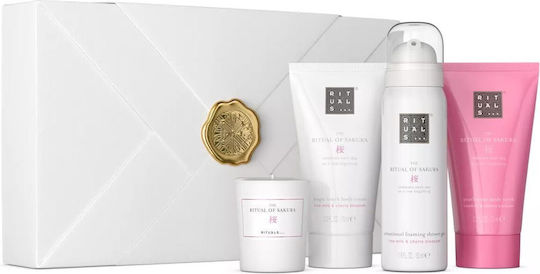 Rituals Sakura Small Set Îngrijire pentru Curățare corp 4buc