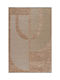 Madi Ansia Rye Rug Rectangular Cotton Beige Brown