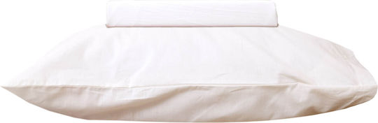Viopros Baby Sheets Set Crib Cotton Ecru 120x160cm