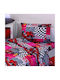 Viopros Set Baby Sheets Cradle Cotton Multicolour 80x100cm