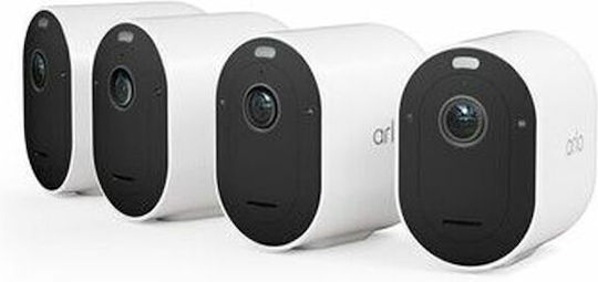 Arlo Pro 5 4 Wireless IP Cameras Surveillance System 3MP VMC4460P 200EUS