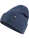 Skadi Beanie Unisex Knitted Beanie in Blue Color