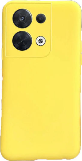 Back Cover Silicon Galben (Oppo Reno8 Pro)