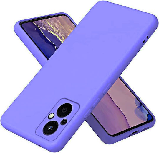 Задна корица Силикон Лилав (Oppo Reno8 Lite)