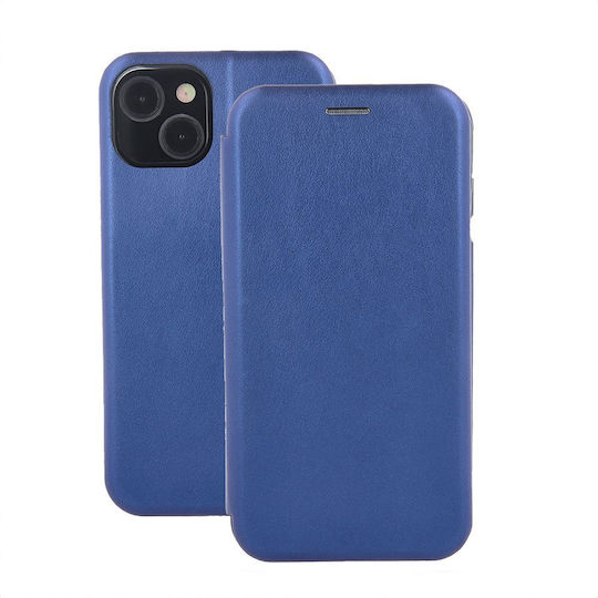 Smart Book Synthetic Leather / Silicone Navy Blue (Galaxy A55)