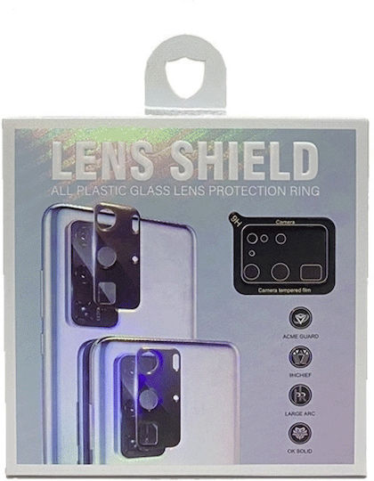 Lens Shield Protecție Cameră Tempered Glass Black pentru Apple iPhone 11 Pro Max