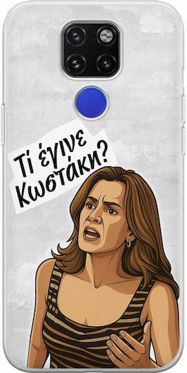 Epic Quotes What Happened Kostaki Huawei Mate 20 Flexible TPU Transparent Silicone