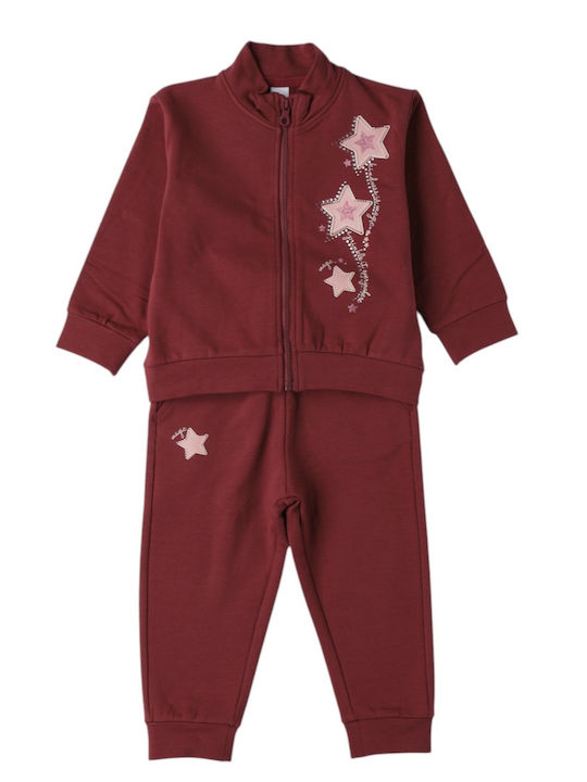 Set Trening Pentru Copii Burgundy