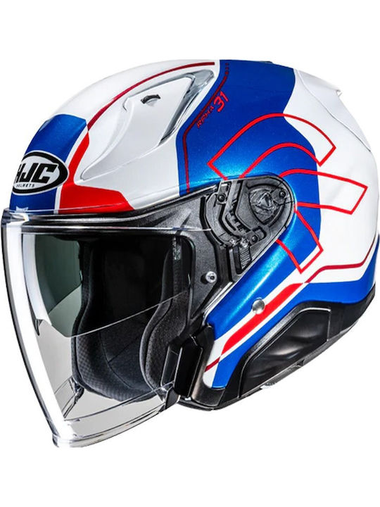 HJC R-PHA 31 Dereen MC21 Cască Moto Jet ECE 22.06 cu Sunvisor