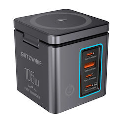 BlitzWolf BW-i113 Ασύρματος Qi 105W