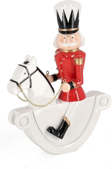 Bizzotto Nutcracker de Crăciun din Polirosină Înălțime 24cm.