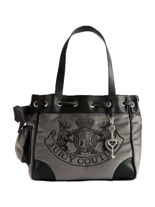 Leather Women's Bag Shoulder Gray