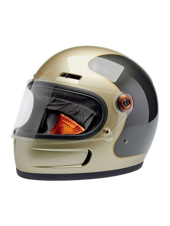 Biltwell Gringo Gloss Black Motorradhelm Volles...