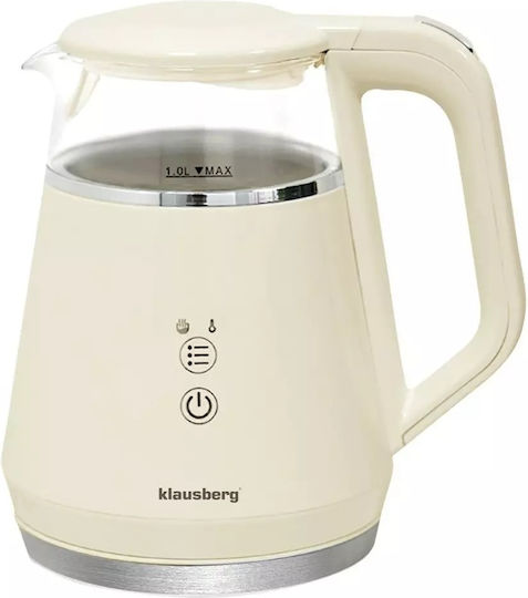 Klausberg Kettle 1lt 1100W Beige