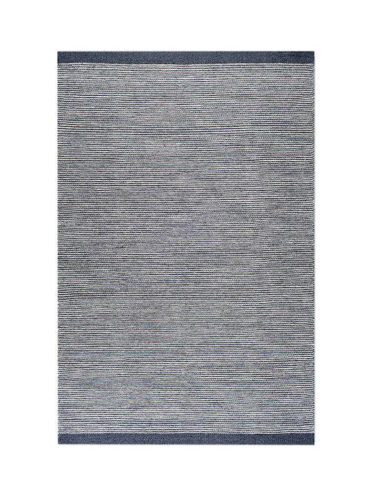 Tapicap Bioko Rug Rectangular Wool Grey-white