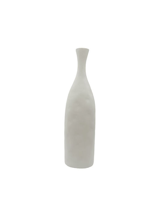 InTheBox Vază Decorativă Polirosină Alb 12.5x8x45cm 1buc