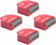 Shelly 1PM Gen4 Intermediate Switch 1 Channel Wi-Fi Bluetooth ZigBee & RF 16A With Neutral 4 Pieces