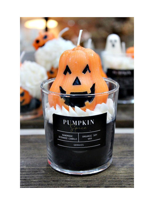 Aromatic Soy Candle Mr Pumpkin Big Jar Big Φ8.5 X 8.9 Cm Pumpkin Spice