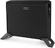 Rohnson Genius Convector Heater Floor / Wall 2000W with Electronic Thermostat and WiFi Black
