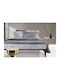 Guy Laroche Duvet Cover Set Cotton Single with Pillowcase 165x225 Safari Anthracite