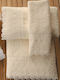Viopros Bathrobe with Collar Ecru 480gr/m²