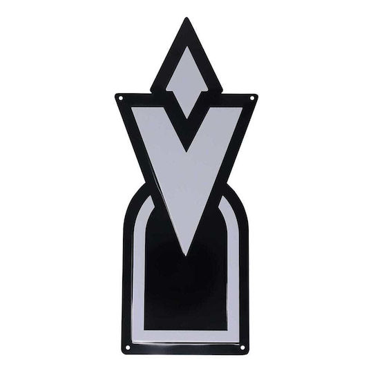 Elder Scrolls Skyrim Tin Sign Quest Marker