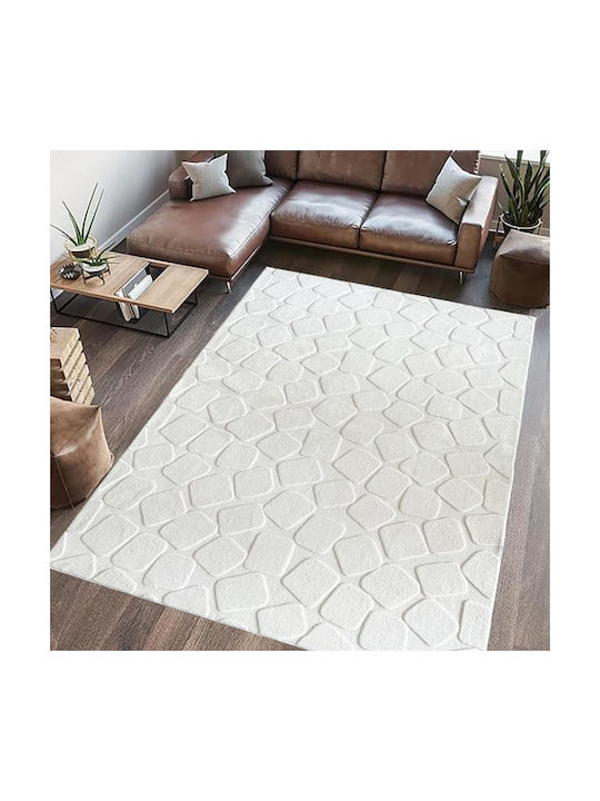 Heinner Rug Rectangular Stone, Crm