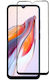 Full Cover Full Glue Screen Protector Glass Compatible with Xiaomi Redmi 10C 12C Black