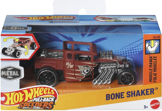 Hot Wheels Αυτοκινητάκι 1:43 Pull Back