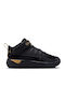 Max Aura Παιδικά Sneakers με Σκρατς Μαύρα