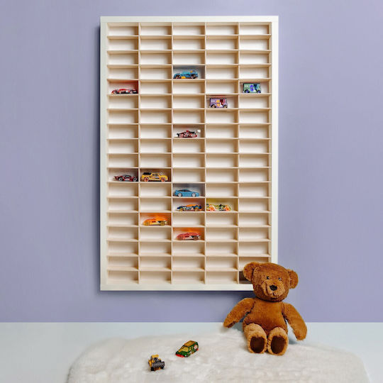 Kinderregal Wandhalterung 80x51x5,5 cm