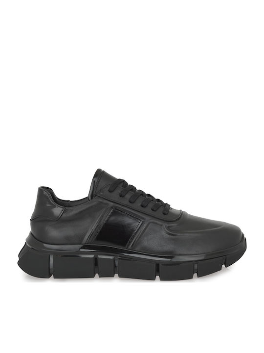 Sneakers Black Leather