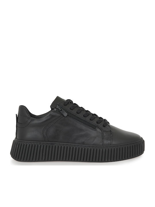 Sneakers Black Leather