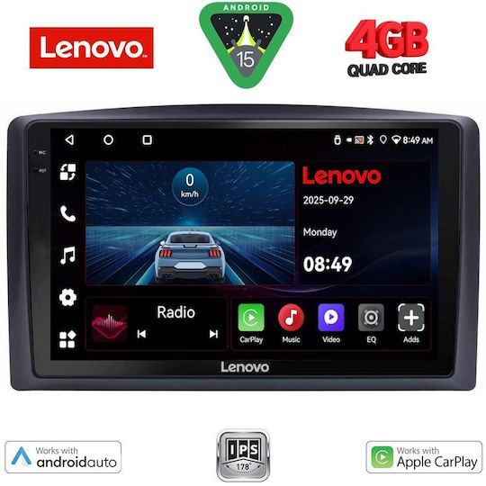 Lenovo Car Audio System for Mercedes-Benz Vito / Viano 2015-2022 (Bluetooth/USB/WiFi/GPS/Apple-Carplay/Android-Auto) with Touch Screen 10"