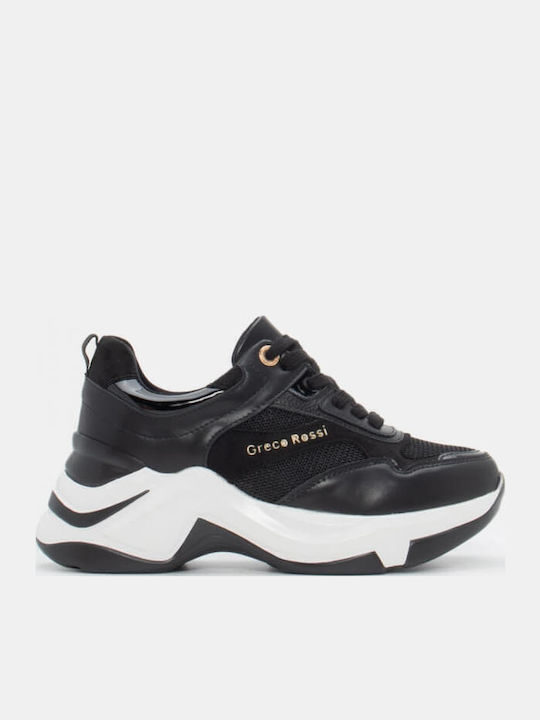 Alta Moda Adidași Flatforms Pentru Femei Negri ...