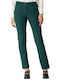 Damen Stoff Hose Green