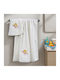 Lino Home Set of baby towels 2pcs Beige Weight 450gr/m²