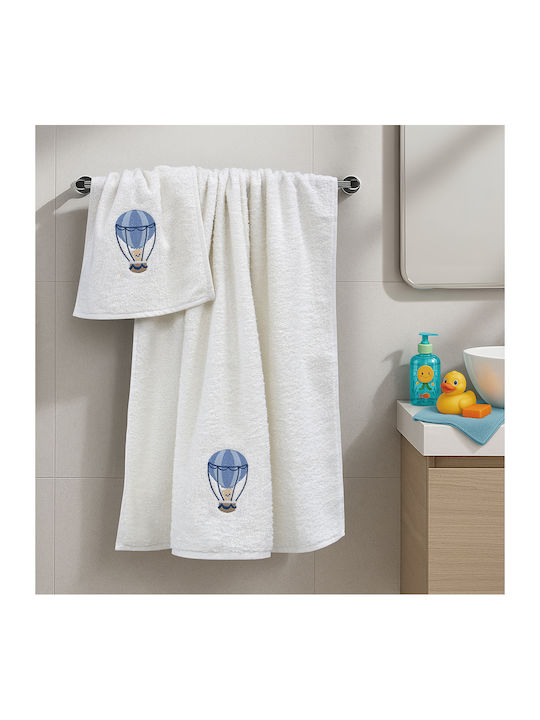 Lino Home Set of baby towels 2pcs Beige Weight 450gr/m²