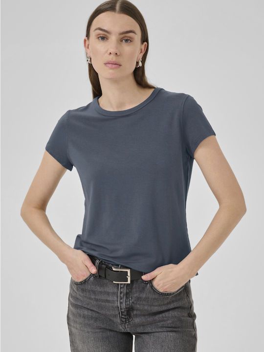 Γυναικείο T-shirt Σκούρο Γκρι