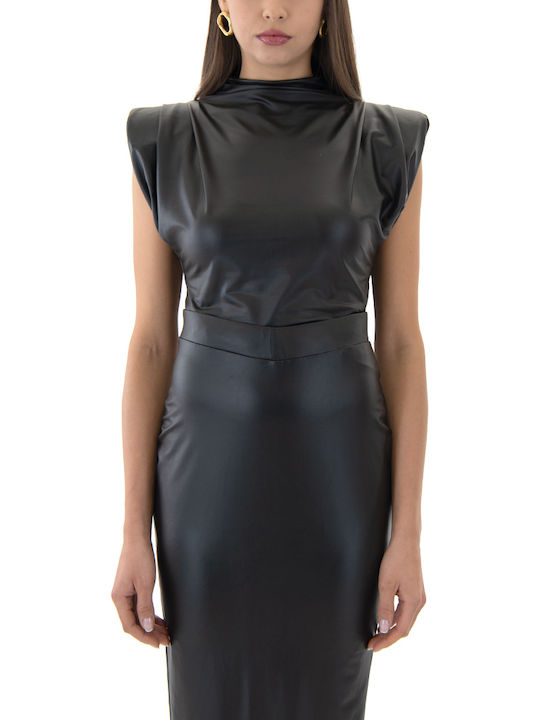 Women's Blouse Sleeveless Black