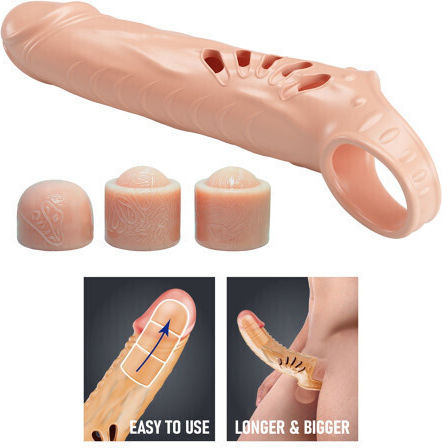 Pretty Love Penis-Verlngerung 3 Abnehmbare Verlngerungstipps | Skroutz  Germany