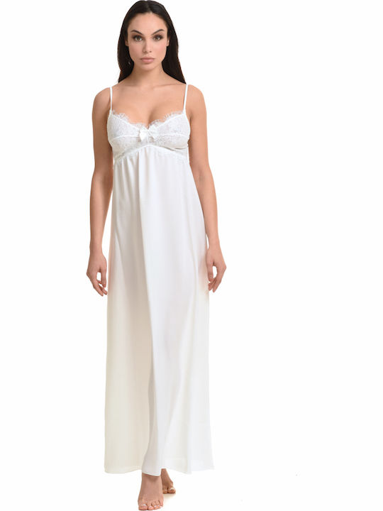 Winter Women's Nightdress White