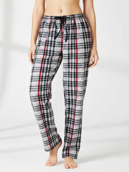 Prive Underwear Winter Damen Pyjama-Hose Gray