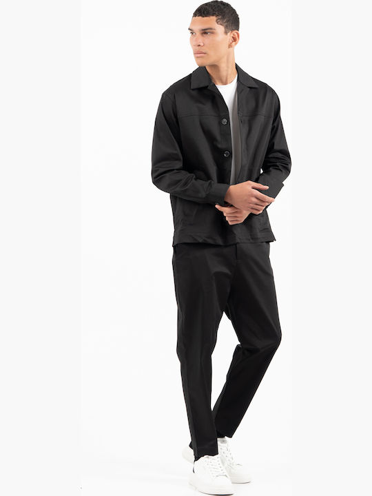 Vittorio Artist Μακρυμάνικo Overshirt Black