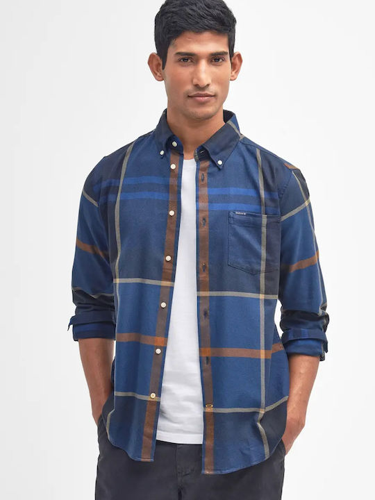 Barbour Dunoon Μακρυμάνικo Πουκάμισο σε Στενή Γ...