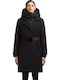 Damen Black Trenchcoat