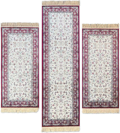 Bekas Carpets Palace-s Σετ Χαλιά Κρεβατοκάμαρας Μπεζ 14295-6010 3τμχ