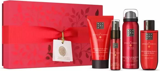 Rituals Ayurveda Small Σετ Περιποίησης για Καθαρισμό Σώματος 4τμχ